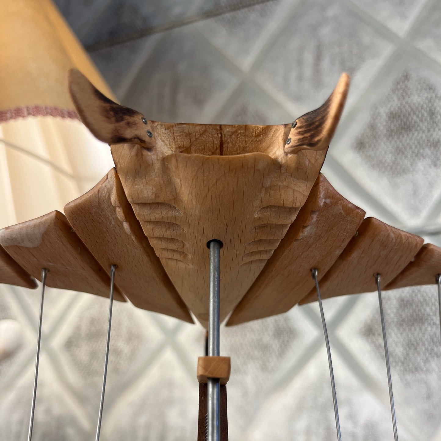 Ocean Workshop™ Handcrafted Wooden Manta Ray Automaton