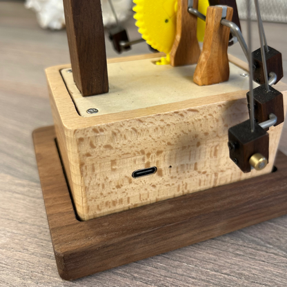 Ocean Workshop™ Handcrafted Wooden Manta Ray Automaton